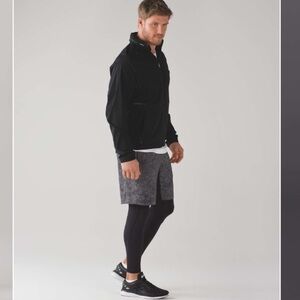 [M] 2017 Lululemon Athletica Men’s Black Surge Light Tight Running Base Layer